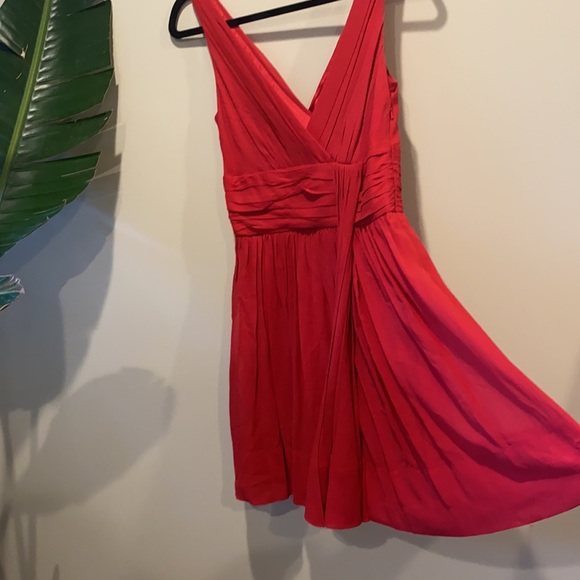 Temperley London Red Silk Dress - Picture 1 of 9